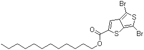 4,6-Dibromothieno[3,4-b]thiophene-2-carboxylic acid dodecyl ester